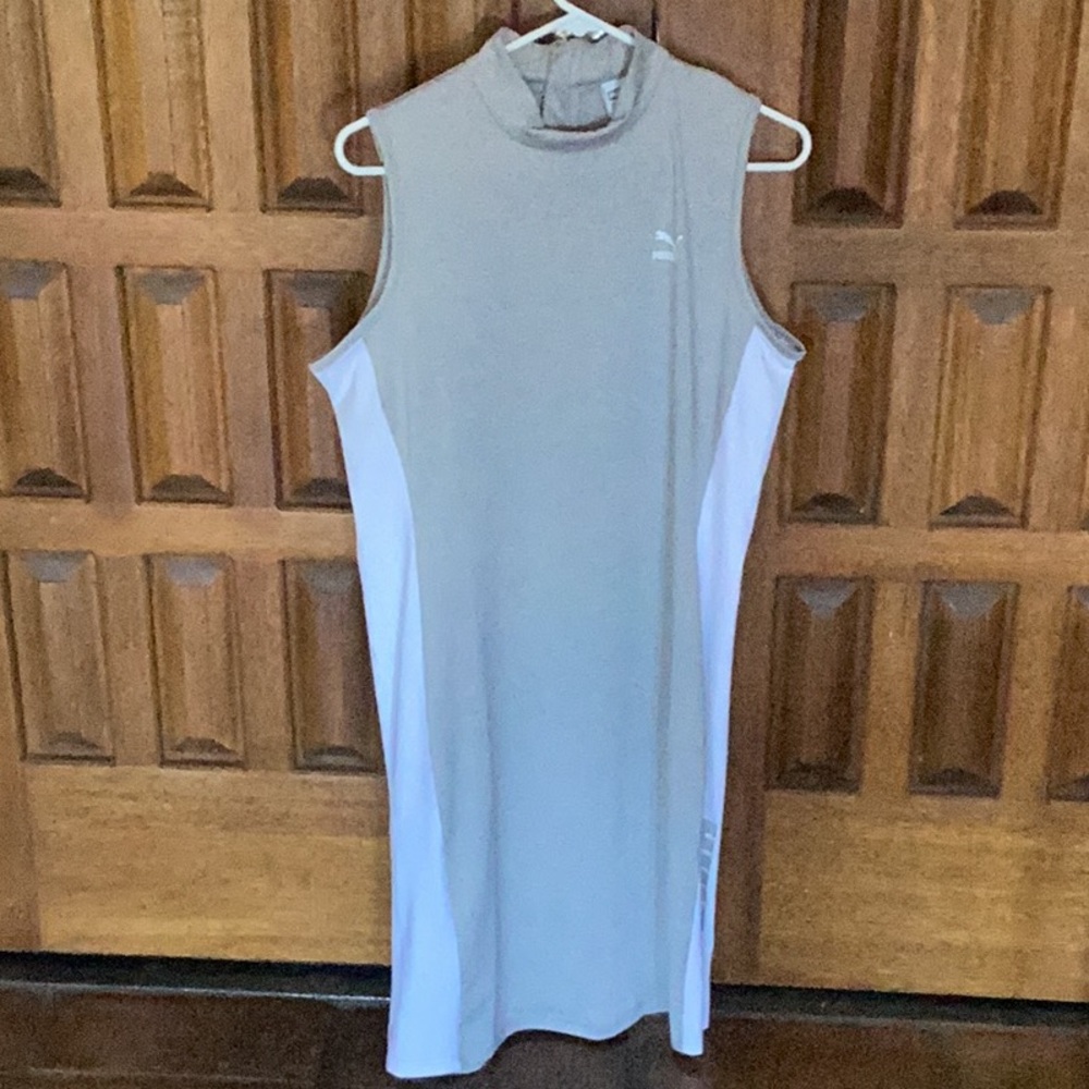 Puma Sporty Midi Stretchy Tank Dress